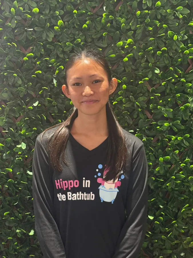 Coach Vivi, swim coach at Hippo in the Bathtub